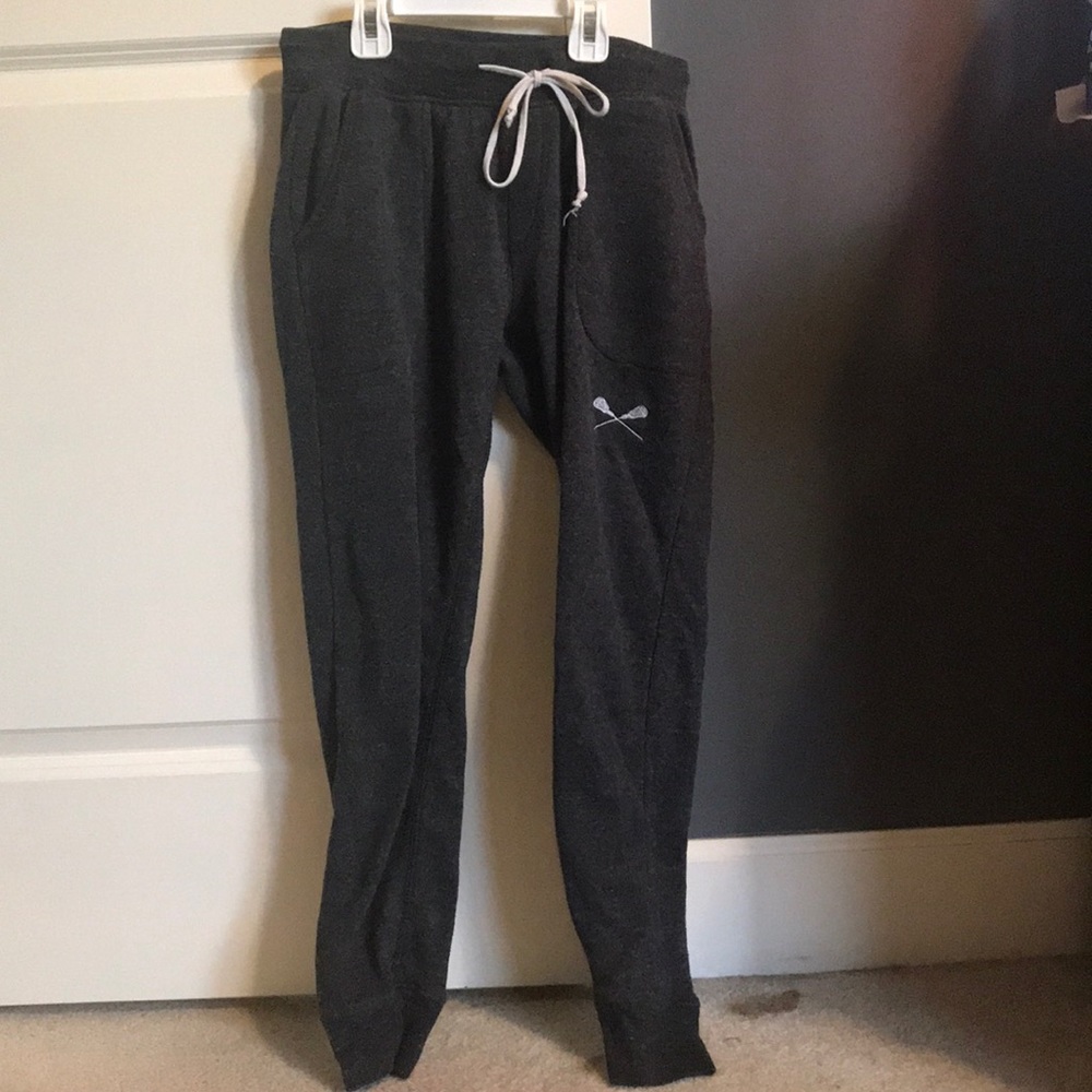 Dark grey lacrosse joggers